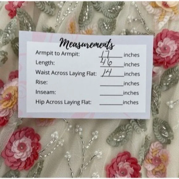 Mac Duggal 5527 Floral Beaded A-line Dress Size 6 $598 - Picture 8 of 9